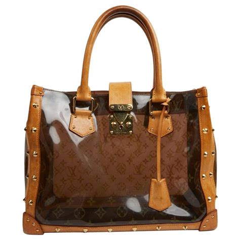 Louis Vuitton travel bag clear